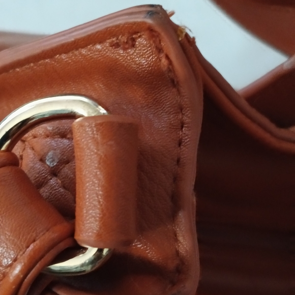 Wild Fable Purse Tan Leather Crossbody Bag - Picture 3 of 7